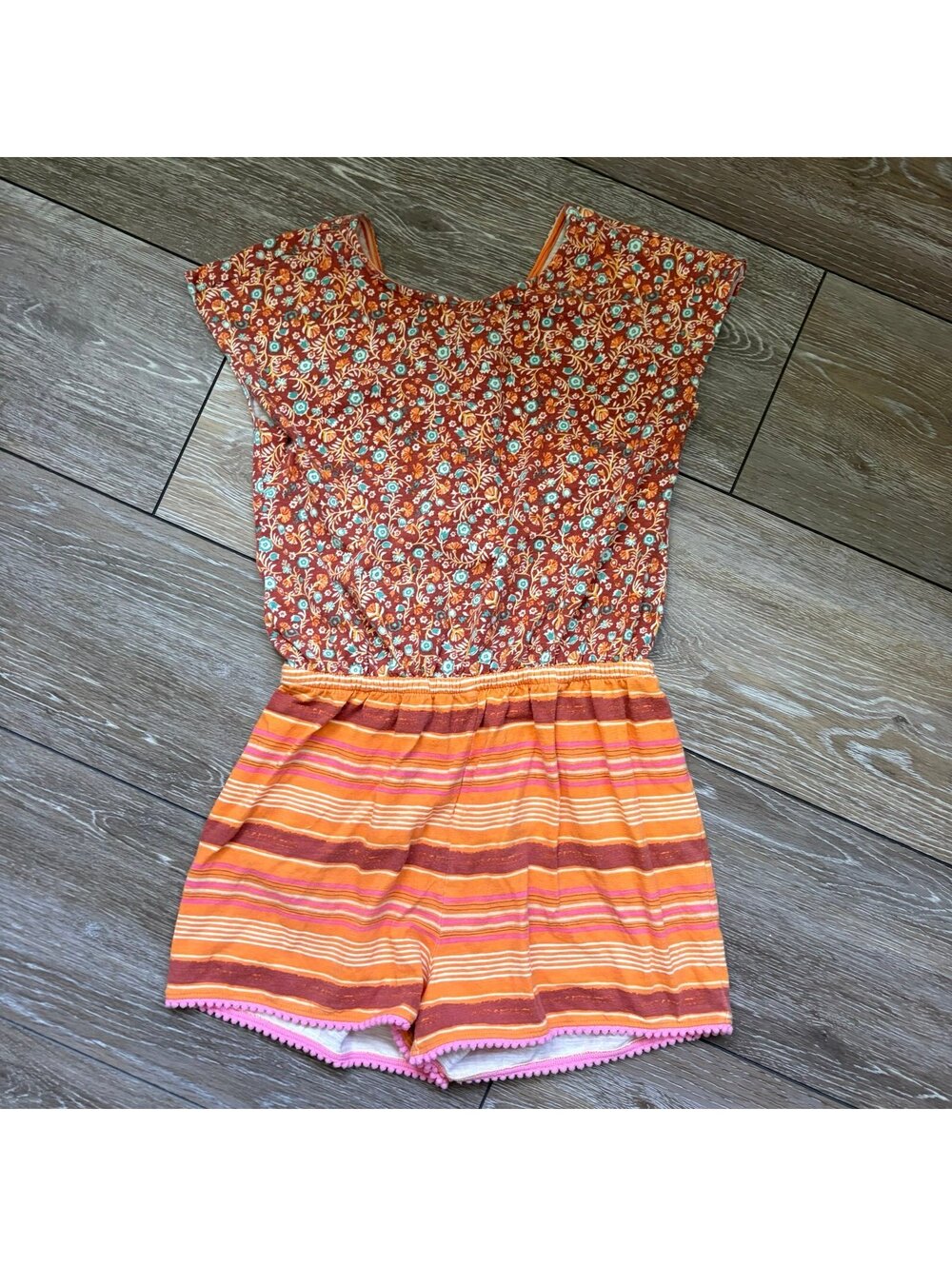 Matilda Jane Brilliant Daydream Sundown Romper size 8